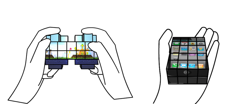 Illustration for article titled These Touchscreen Building Blocks Could Become Your PhoneÂ